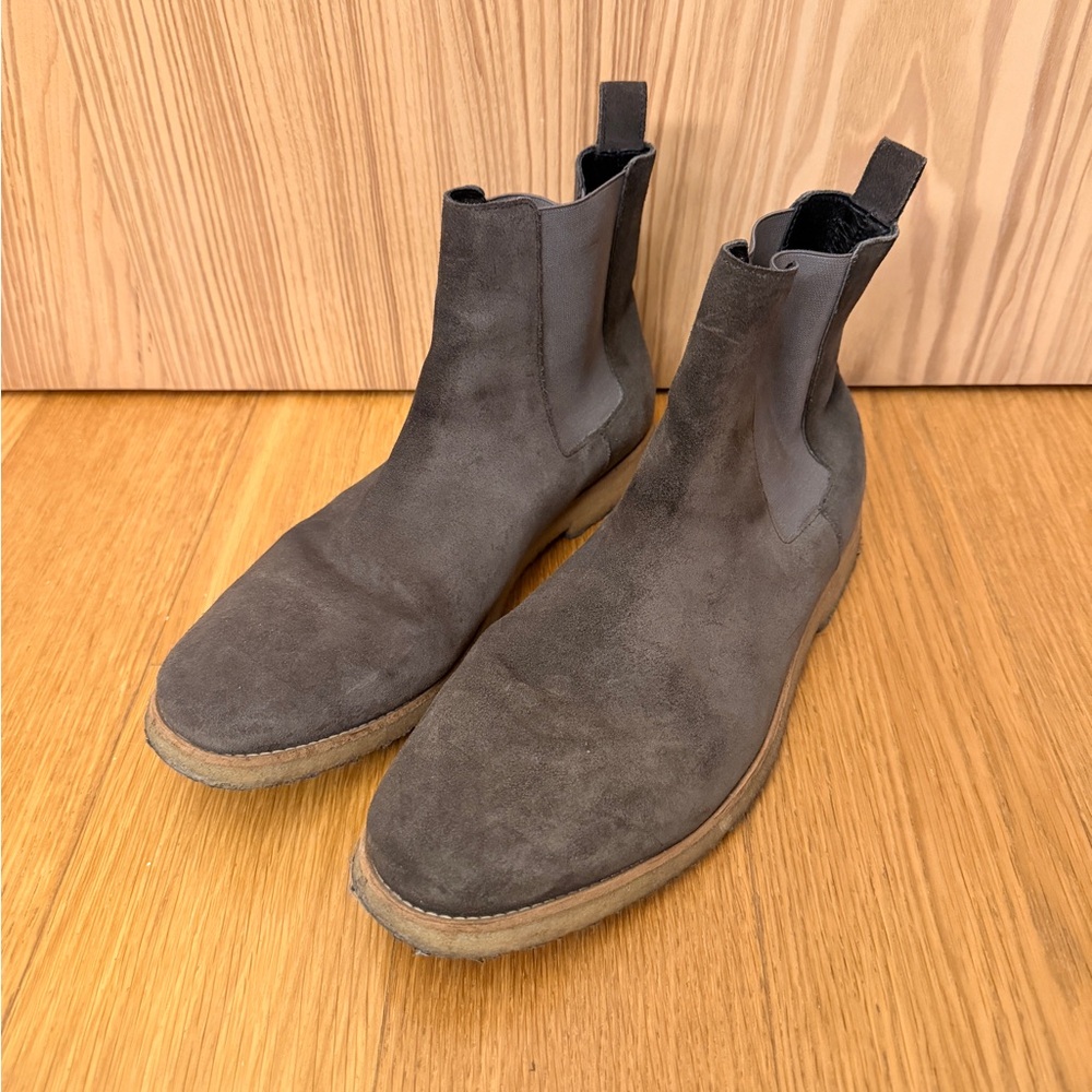 All Saints Men’s Suede Chelsea Boots Sz43